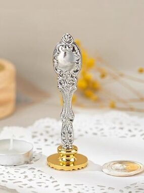 💮3/$20💮 Silver Wax Seal Stamp Handle